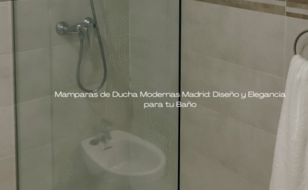 Mamparas de Ducha Modernas Madrid: Diseño y Elegancia para tu Baño