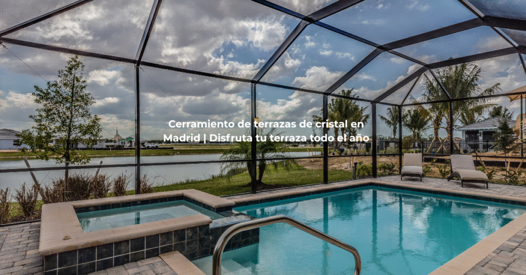 Cerramiento de terrazas de cristal en Madrid _ Disfruta tu terraza todo el año