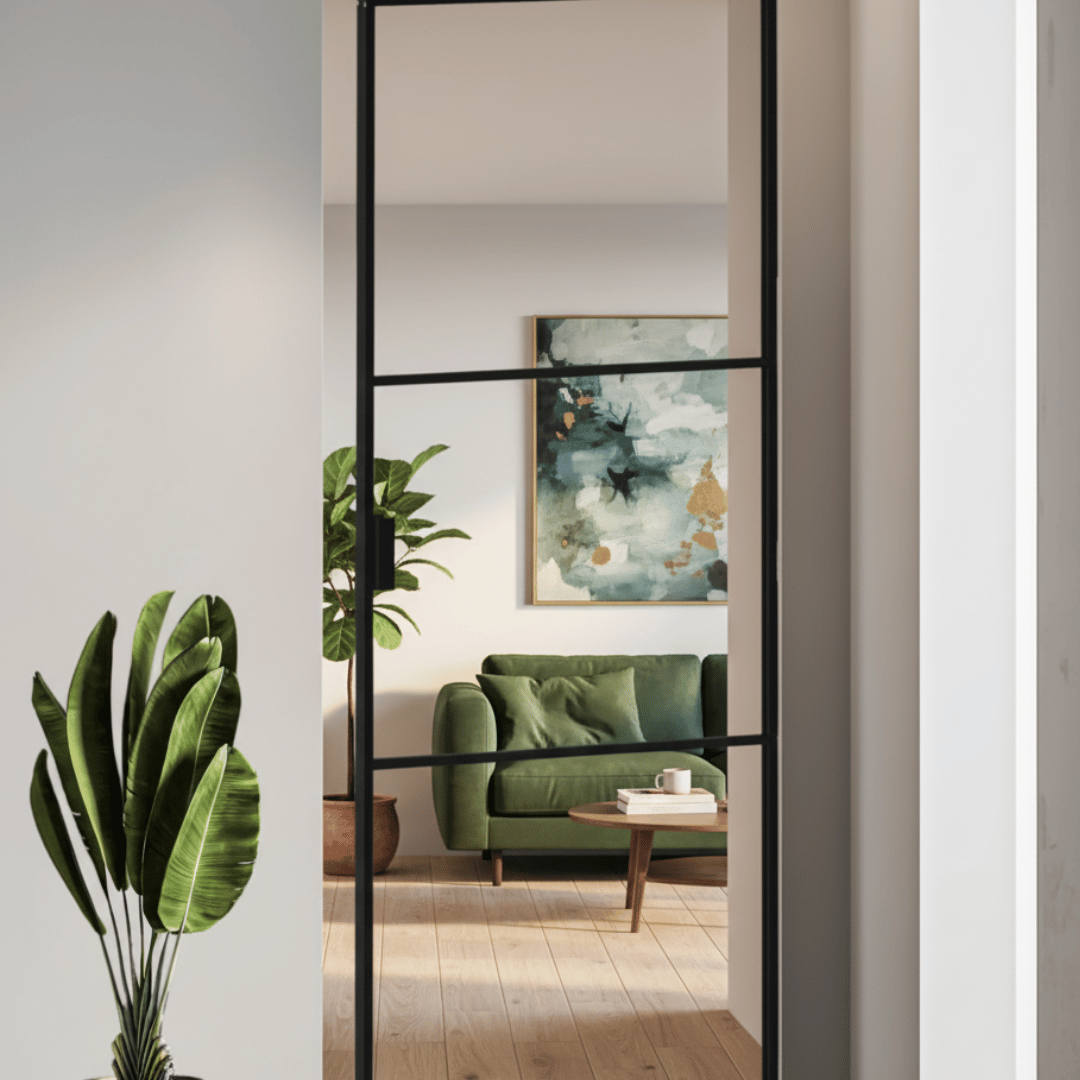 Puerta abatible convencional