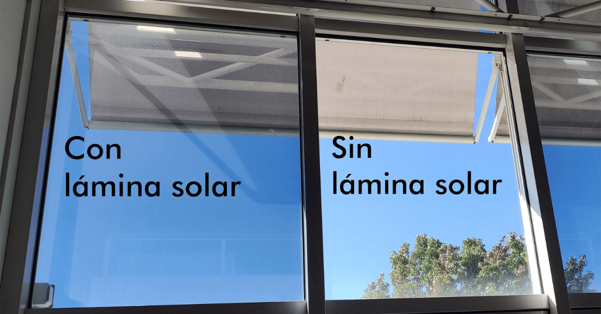Láminas solares en Madrid | Reduce calor y ahorra energía